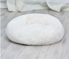 Plush Round Pet Bed