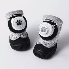 Dog Shoes with Rotating Buckle & Lights