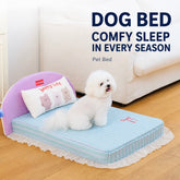 Pet Bed With Neck Support