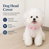 Mesh dog headgear
