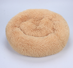 Plush Round Pet Bed