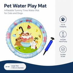 Pet Inflatable Water Play Mat