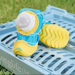 New lighting Dog winter Shoe ( 2 Pairs ) for Front & Back Legs