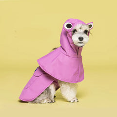 Hooded Dog Raincoat Waterproof Pet Jacket for Outdoor Walking