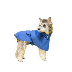 Hooded Dog Raincoat Waterproof Pet Jacket for Outdoor Walking
