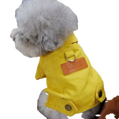 Denim Dog Suit Coat