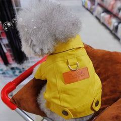 Denim Dog Suit Coat