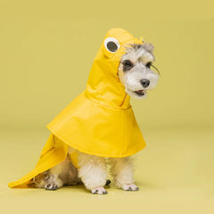 Hooded Dog Raincoat Waterproof Pet Jacket for Outdoor Walking