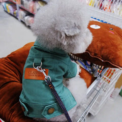 Denim Dog Suit Coat