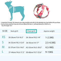 Adjustable Dog Cat Harness Vest No-Choke Pet Walking Harness