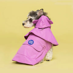 Hooded Dog Raincoat Waterproof Pet Jacket for Outdoor Walking