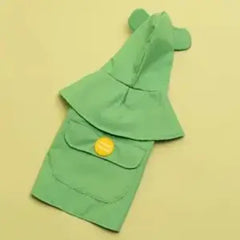 Hooded Dog Raincoat Waterproof Pet Jacket for Outdoor Walking