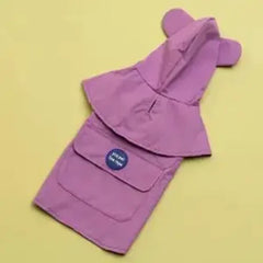 Hooded Dog Raincoat Waterproof Pet Jacket for Outdoor Walking