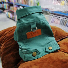 Denim Dog Suit Coat
