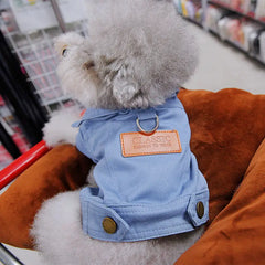 Denim Dog Suit Coat