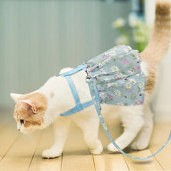 Floral Puppy Harness Dress