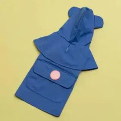 Hooded Dog Raincoat Waterproof Pet Jacket for Outdoor Walking