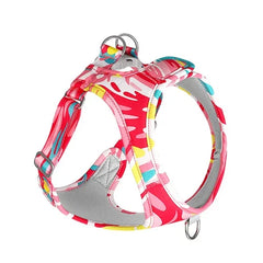 Adjustable Dog Cat Harness Vest No-Choke Pet Walking Harness