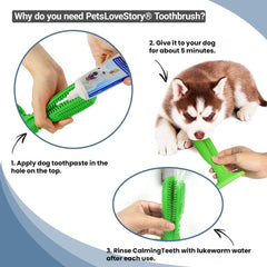 Dog Toothbrush Toy Chew Dental Cleaning Toy for Pets