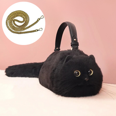 Cute Kitten Handbag – Stylish Cat Design Shoulder Bag