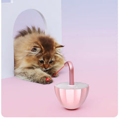 Automatic 360° Laser Cat Toy Interactive Rechargeable Catnip Play Toy