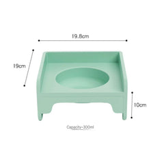 Ceramic Square bowl cat bowl
