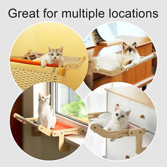Cat Window & Side Bed Perch