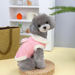 Cute Stylish Dog Coat Winter Warm Pet Jacket