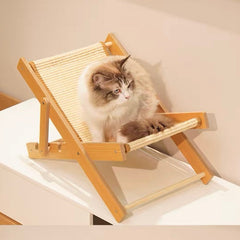 Sisal Cat Rocking Chair Scratching Board Cat Bed