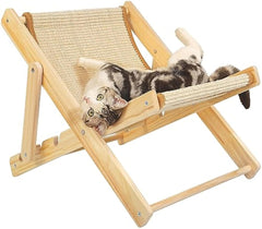Sisal Cat Rocking Chair Scratching Board Cat Bed