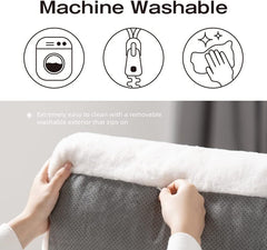 Fluffy Pet Sofa Bed Small Medium Cat Dog Couch Washable 15lbs