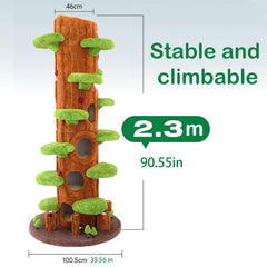Luxury Simulation Climbing Frame Bed for Multiple Cat Tree