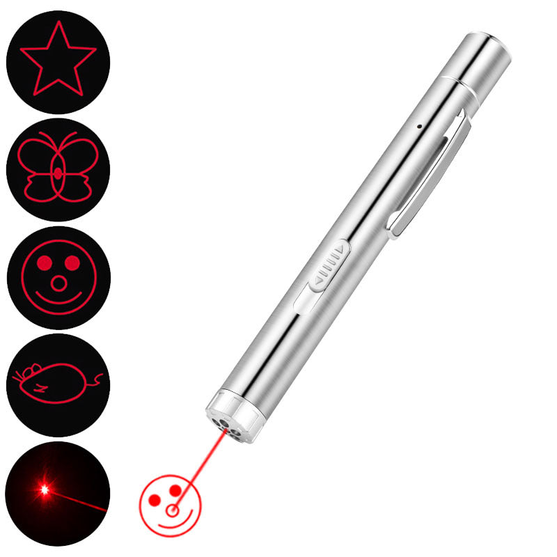 Laser Funny Cat Stick Pen Light Rotation  Pattern