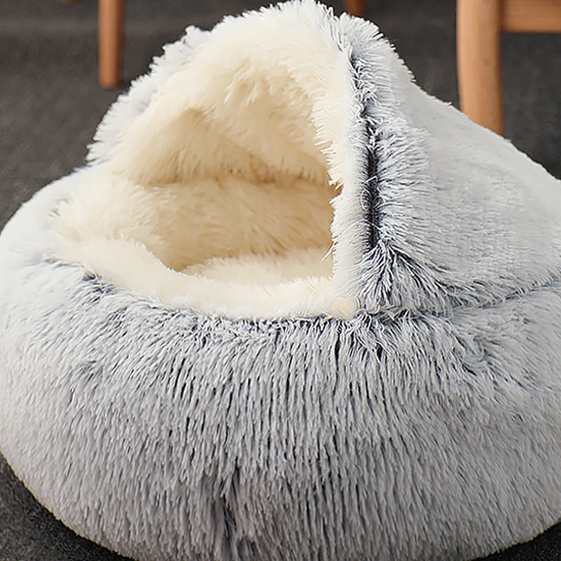First Class Cat Warm Bed Cozy Winter Sleeping House