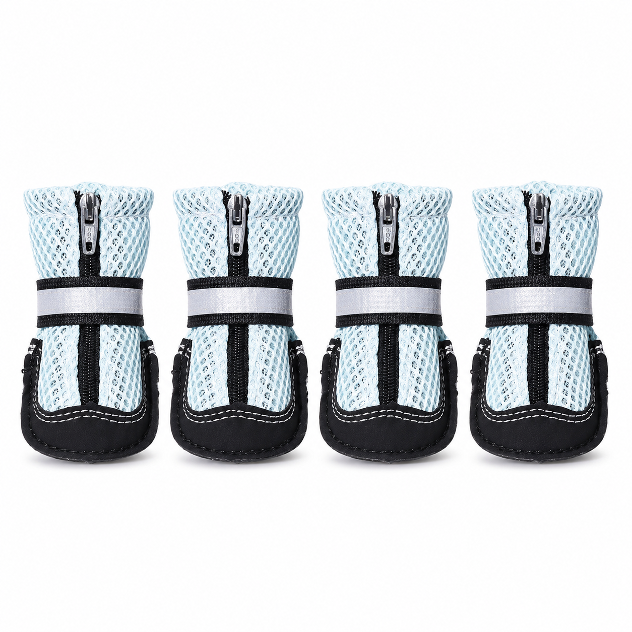Zipper Dog Boots - 2 Pairs