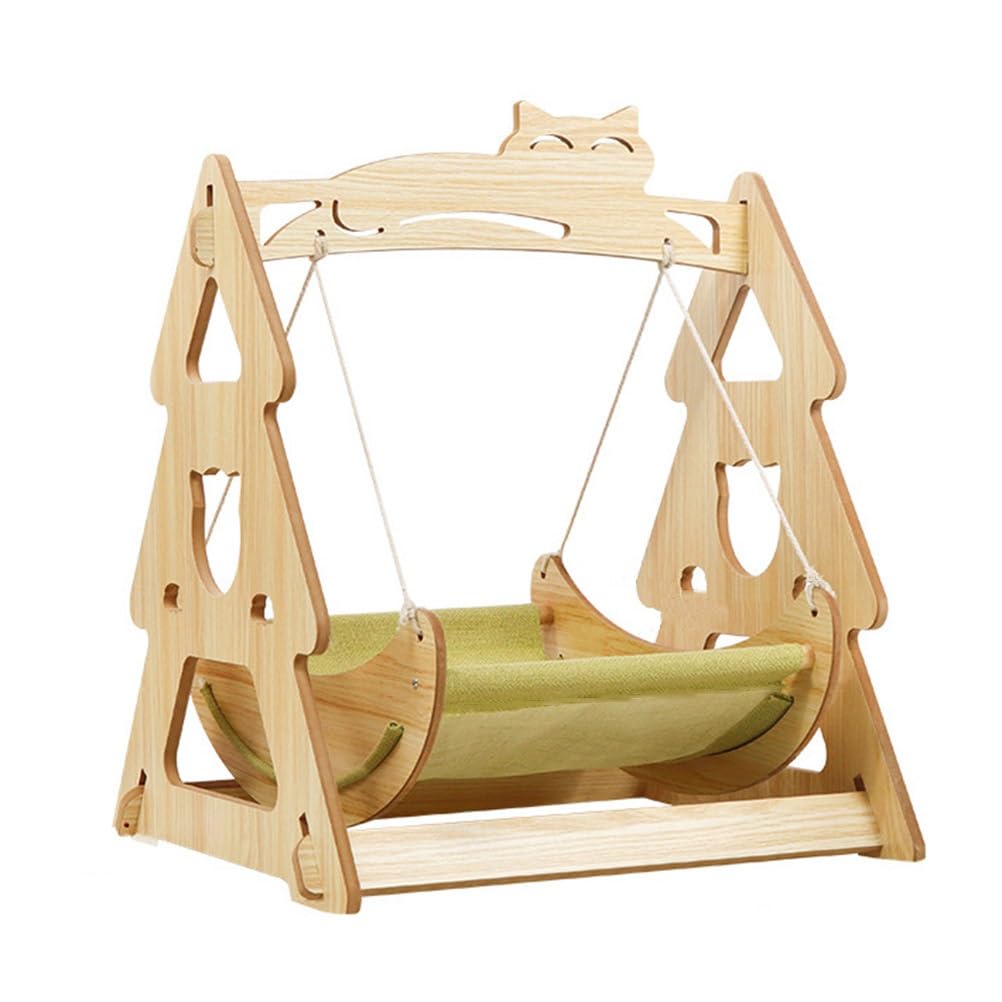 Wood Fancy Cat Hammock