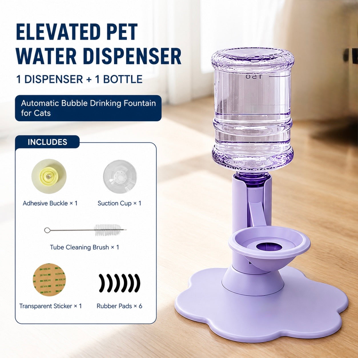Self-Refilling Cat Water Bowl