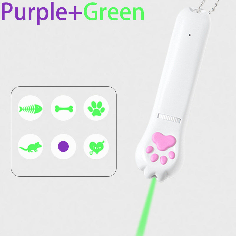 Multi-Pattern Laser Cat Toy