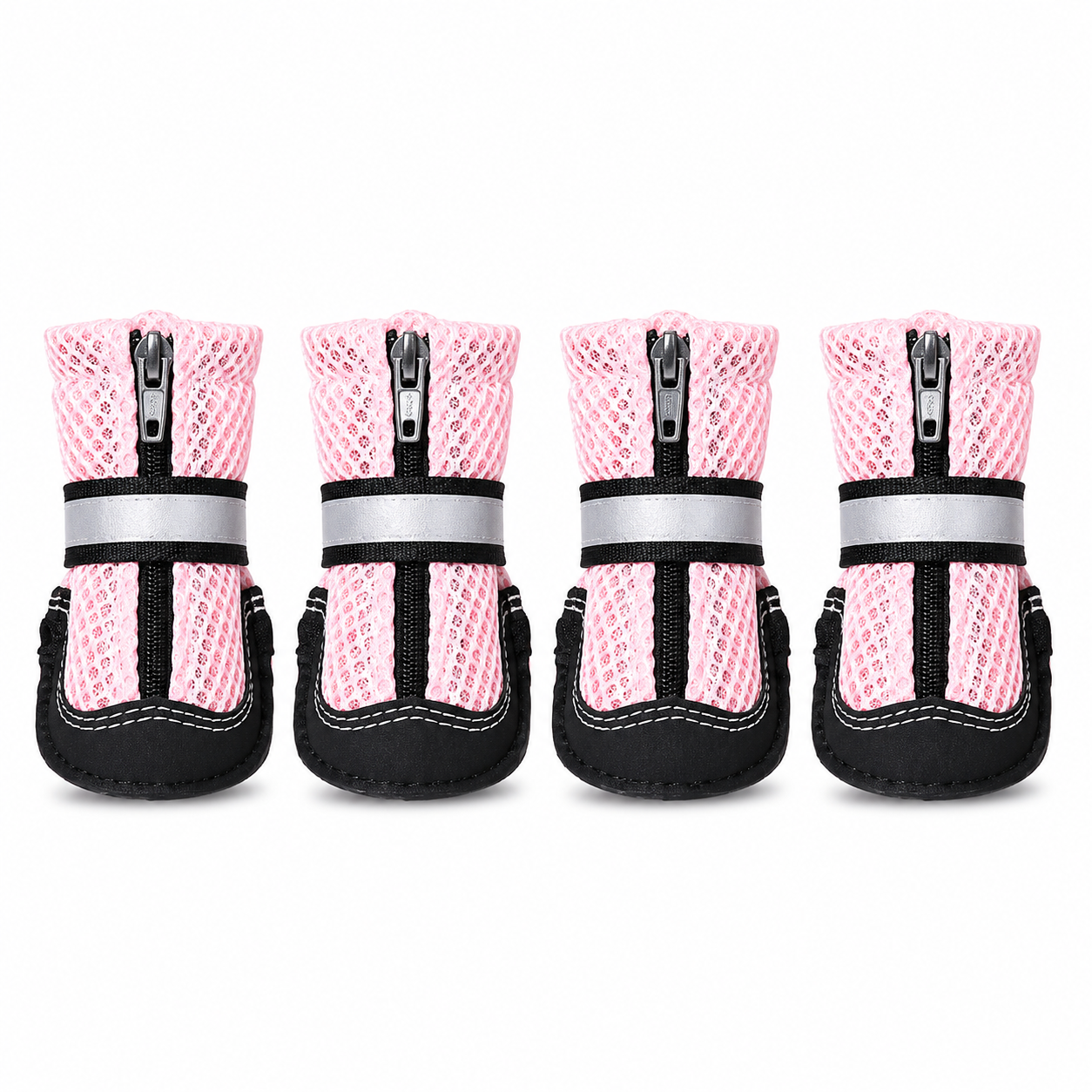 Zipper Dog Boots - 2 Pairs