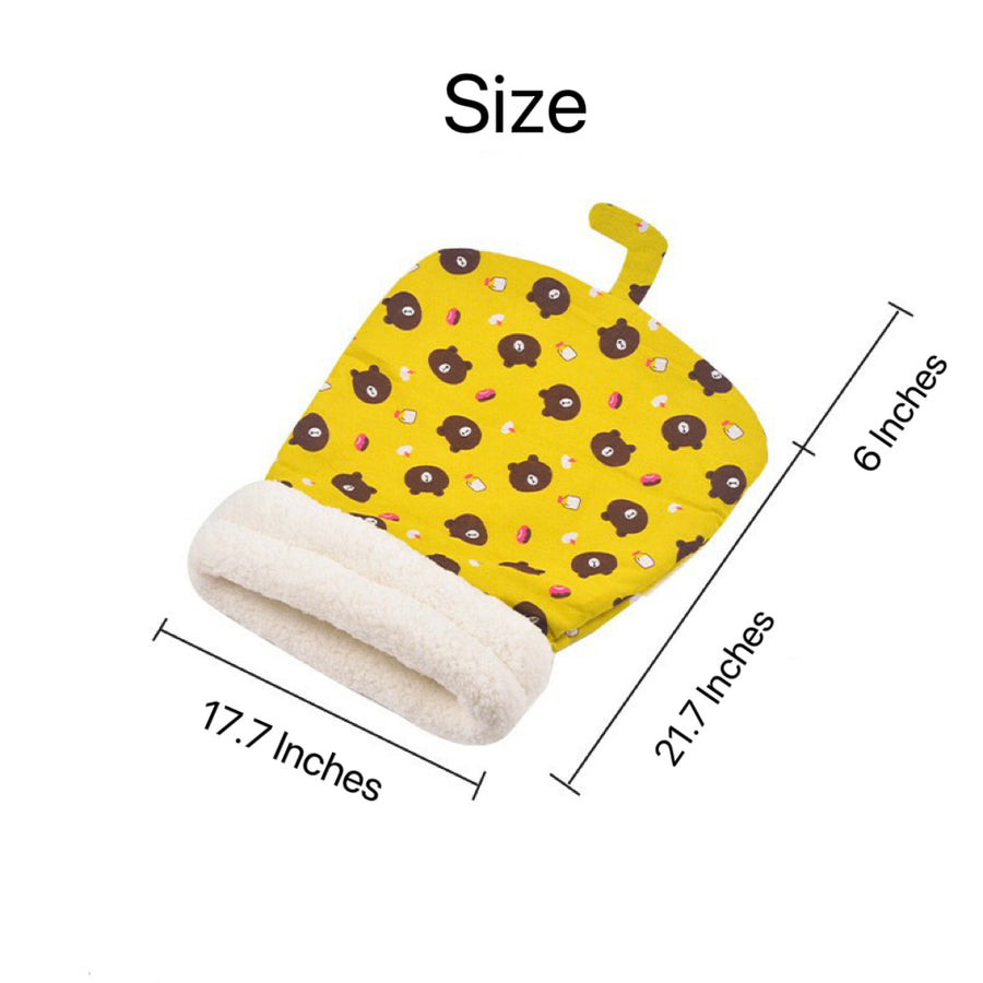 Cat Sleeping Bag Cozy Pet Bed for Cats Indoor Resting Nest