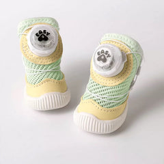Dog Shoes with Rotating Buckle & Lights