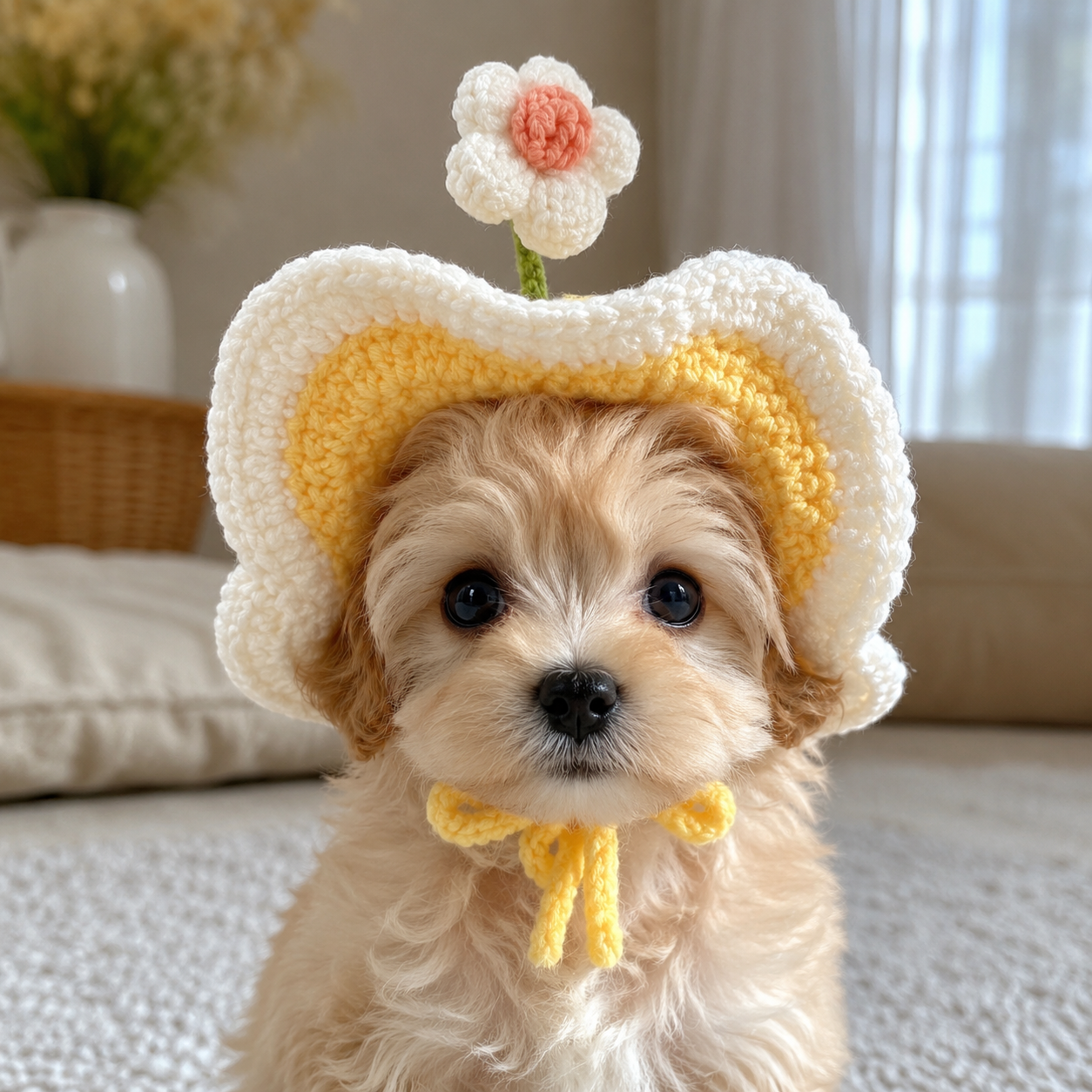 Cute Cat & Dog Costume Hat