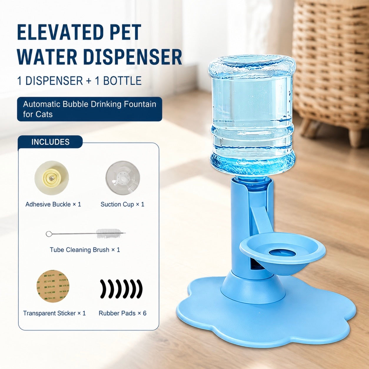Self-Refilling Cat Water Bowl
