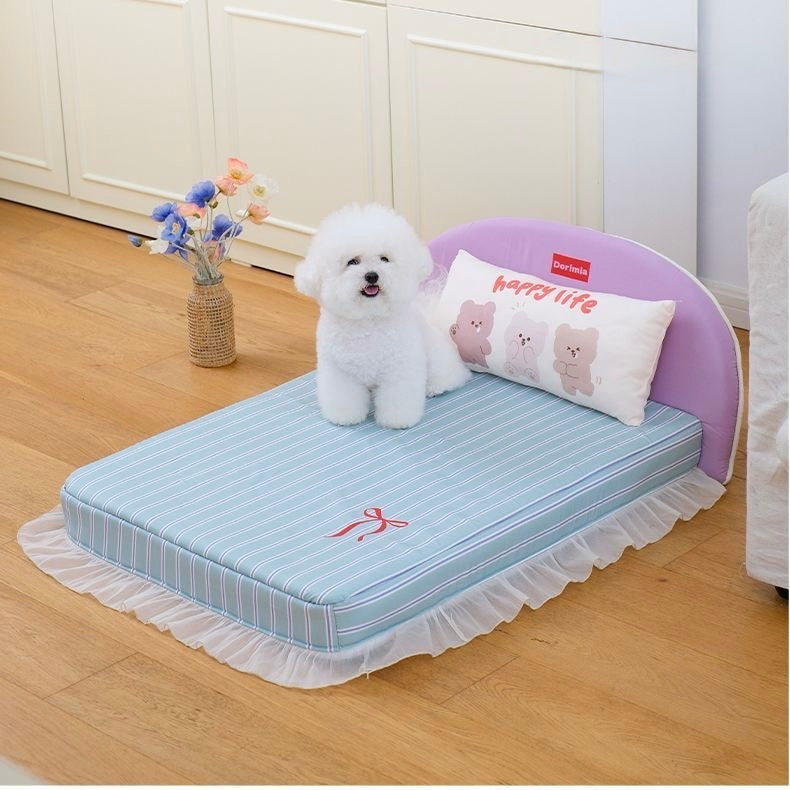 Pet Bed With Neck Support