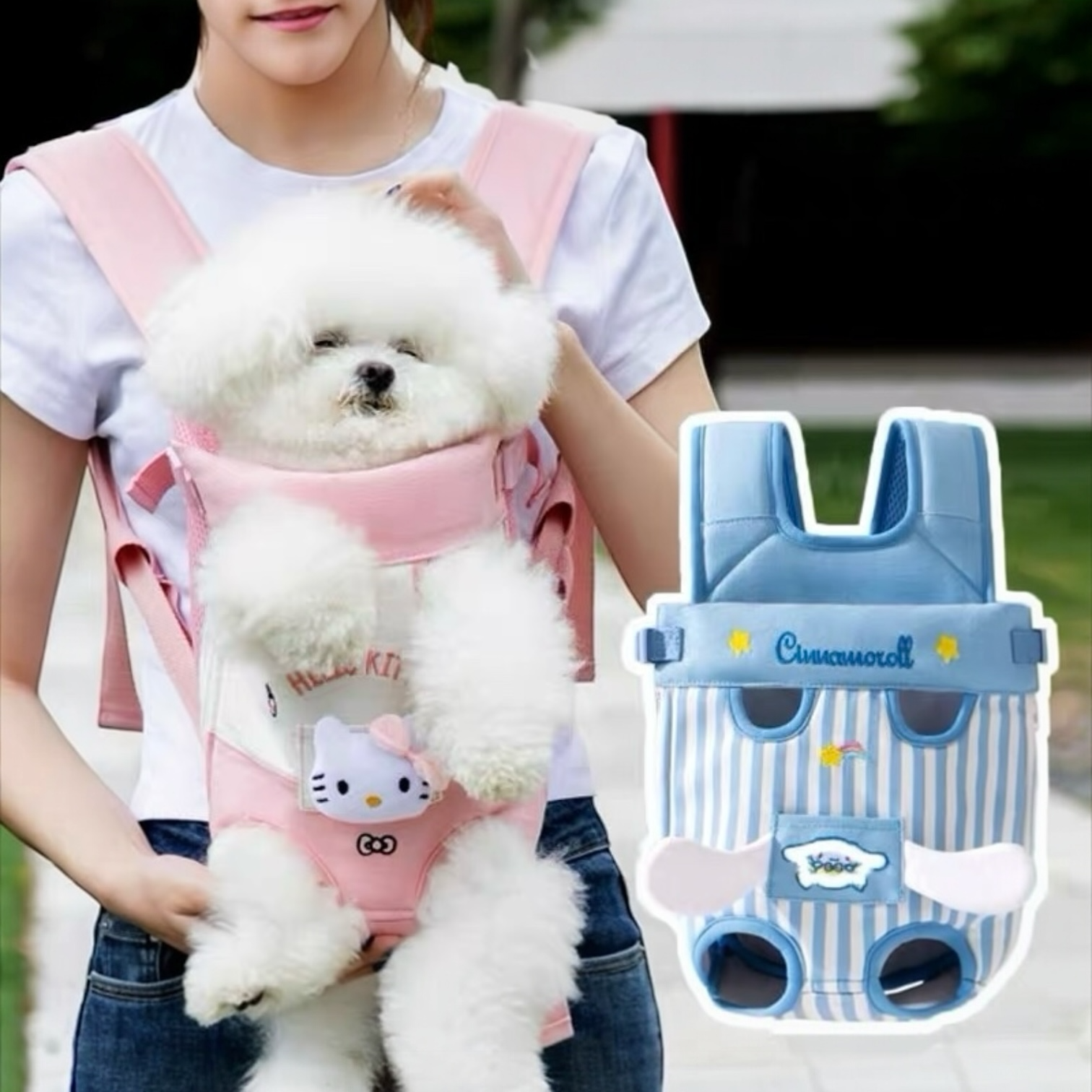 Cartoon Pet Front Carrier Backpack