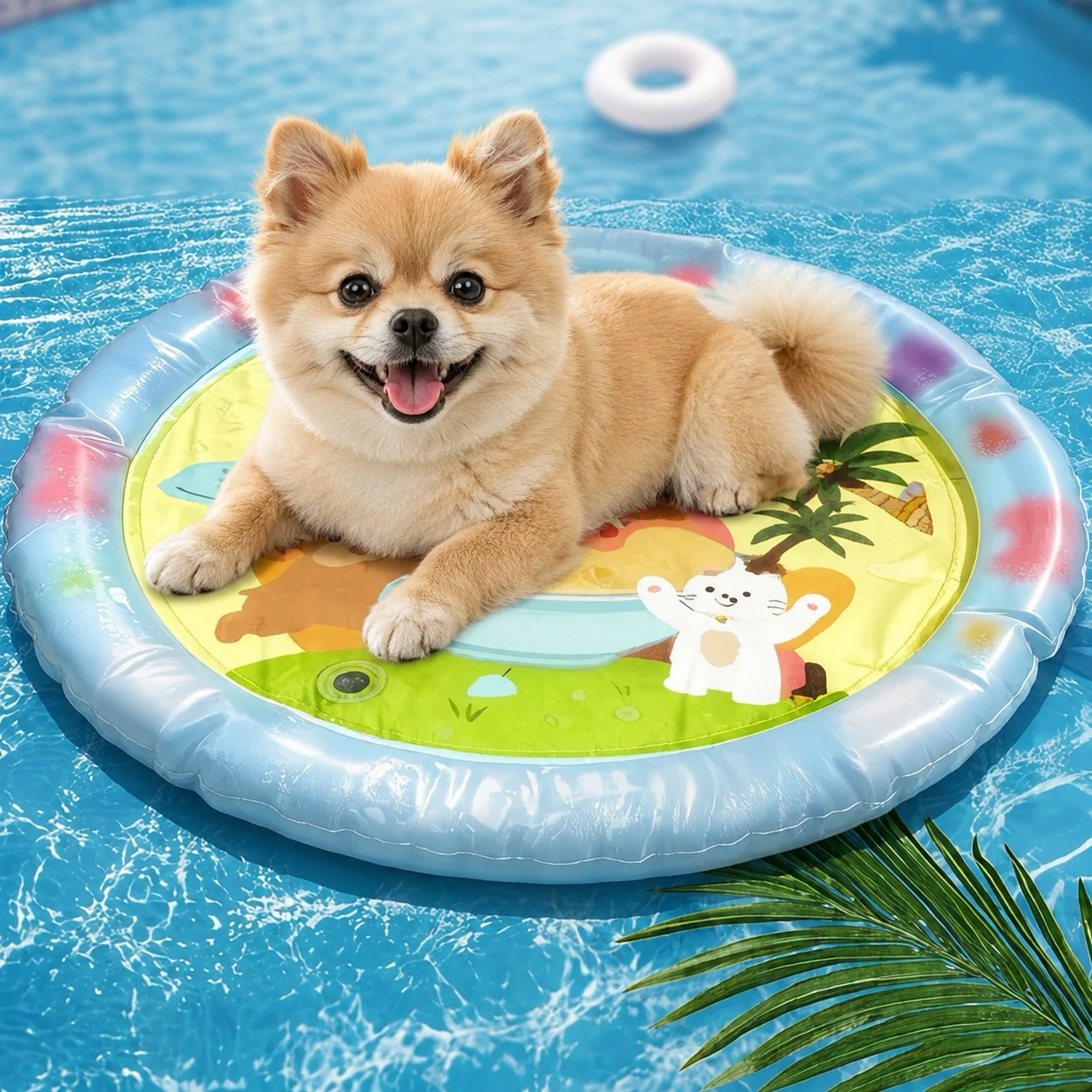 Pet Inflatable Water Play Mat