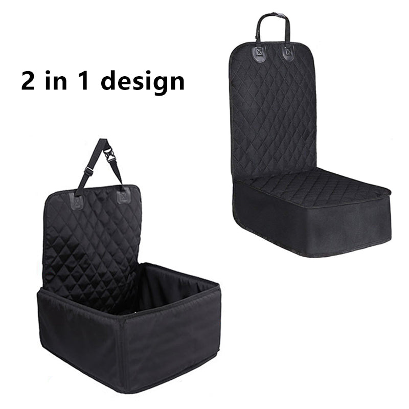 2-in-1 Dog Car Seat Cover & Carrier