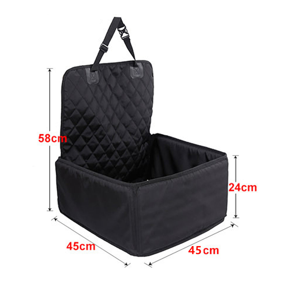 2-in-1 Dog Car Seat Cover & Carrier