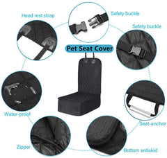 2-in-1 Dog Car Seat Cover & Carrier