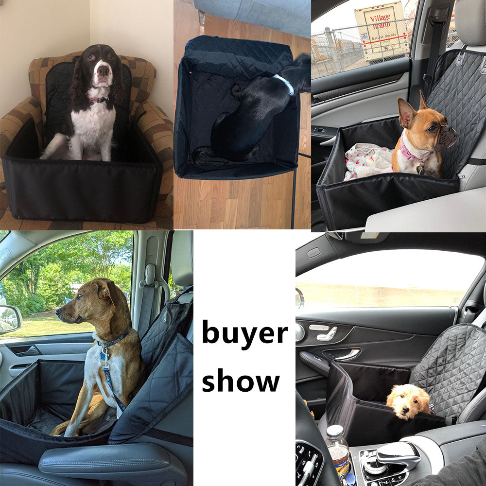 2-in-1 Dog Car Seat Cover & Carrier